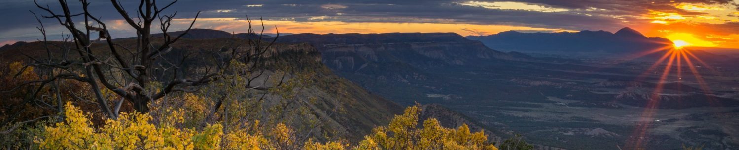 Sunset from Mesa Verde